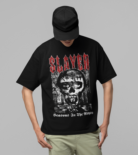 Slayer Seasons in the Abyss Jumbo Print T-shirt ()