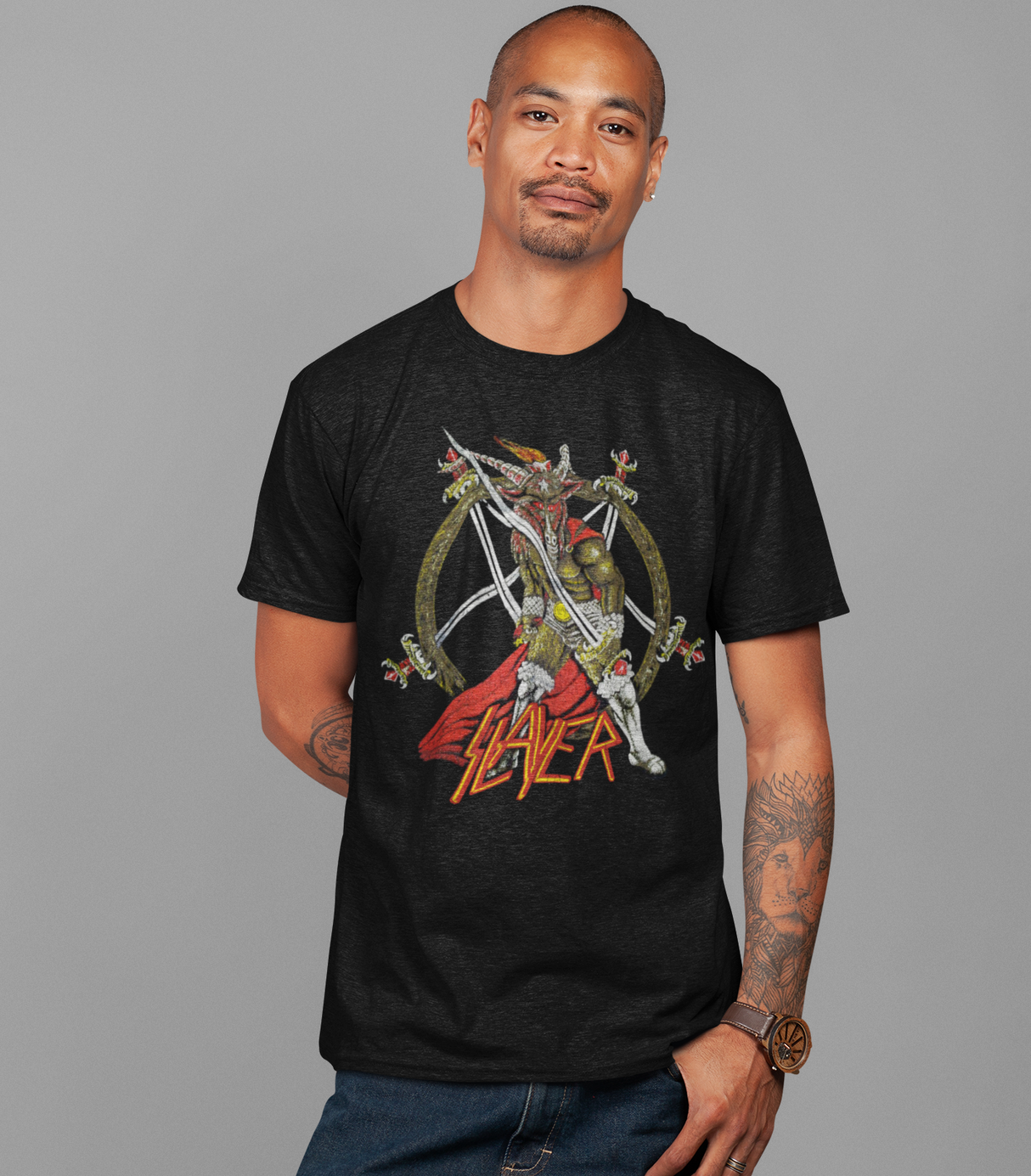 Slayer - Show No Mercy Jumbo Print T-Shirt ()