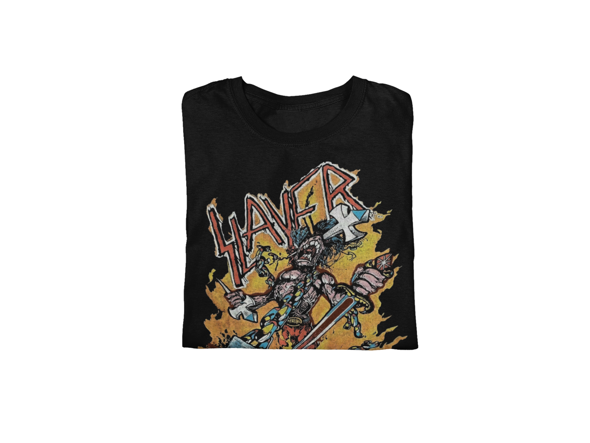 Slayer - Slain By The Sword Jumbo Print T-Shirt ()