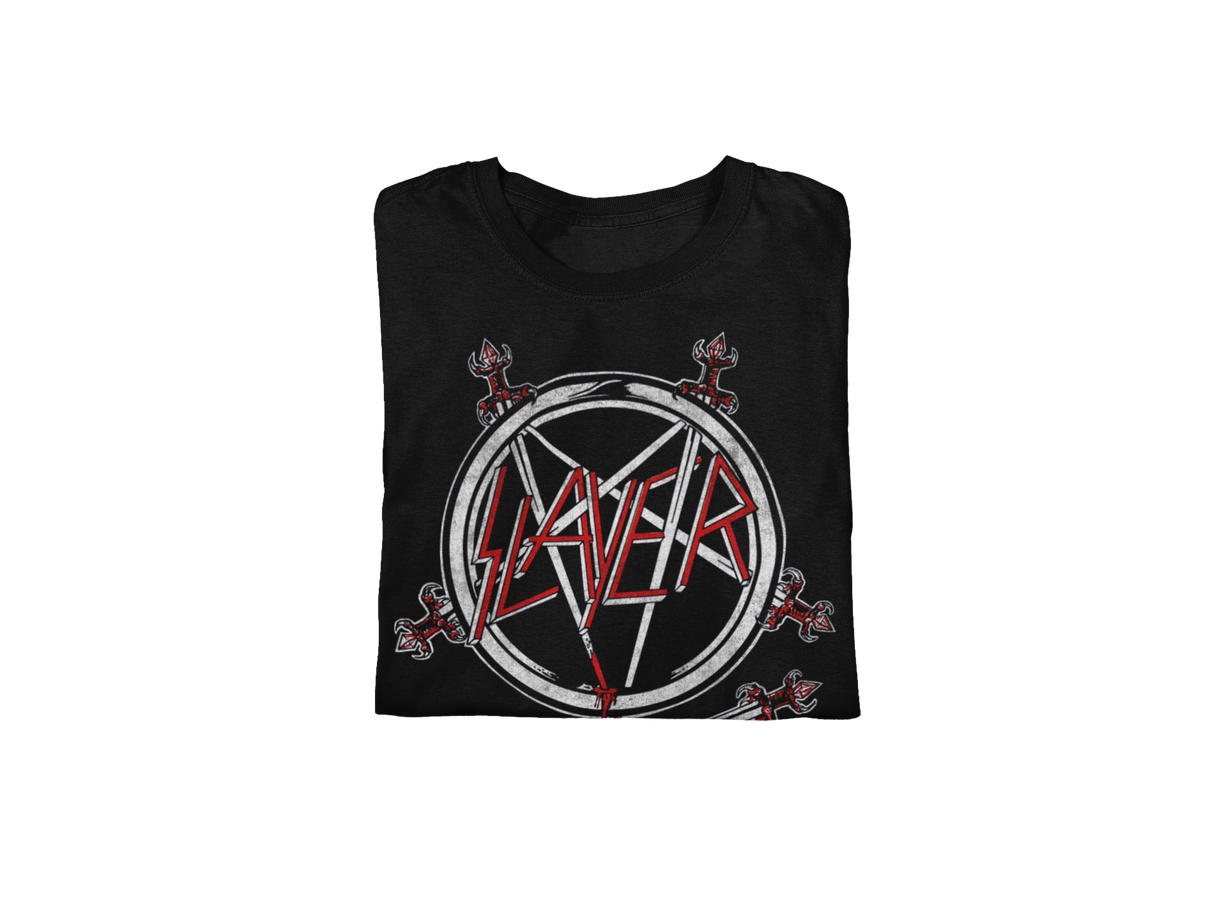 Slayer Sword Logo Jumbo Print T-shirt ()