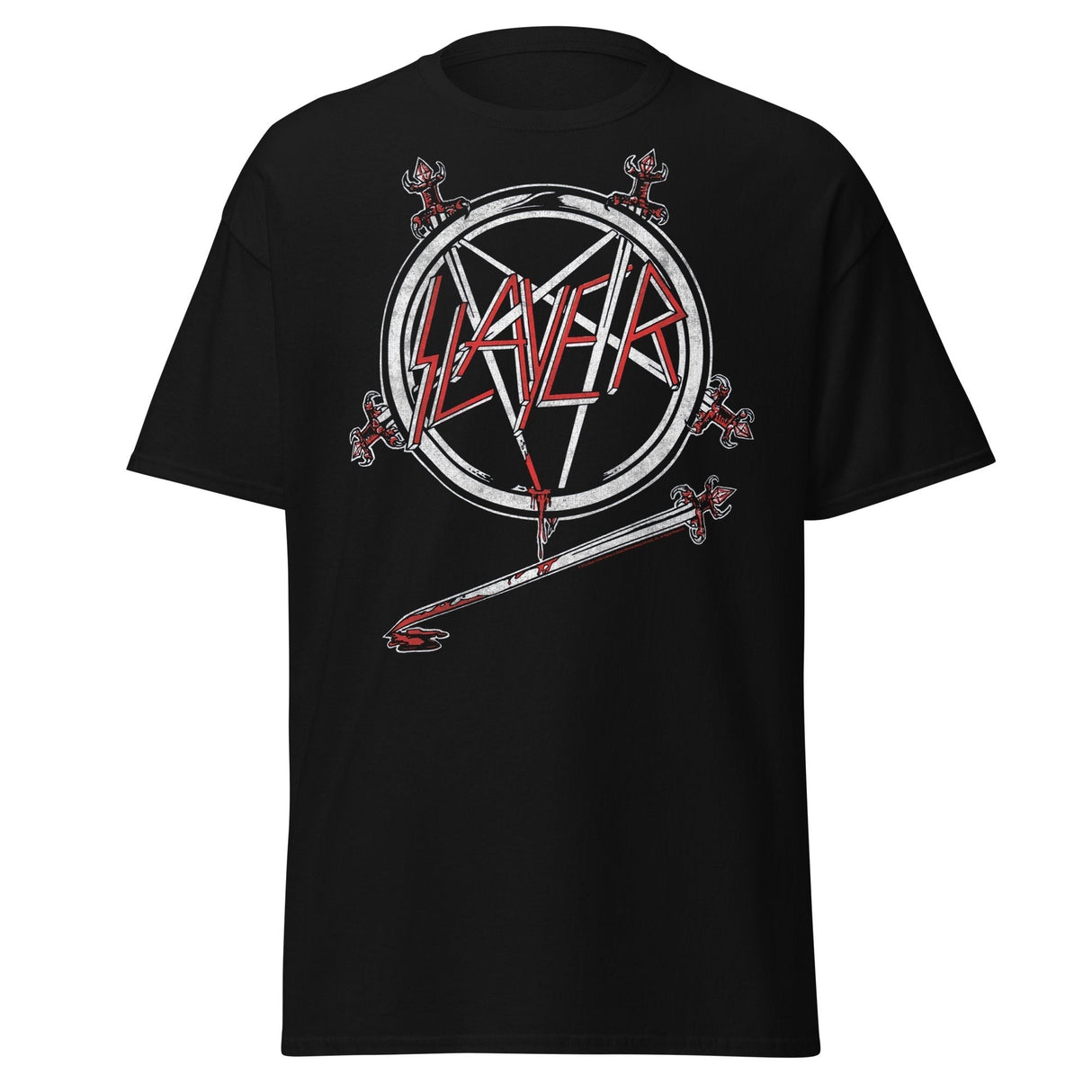 Slayer Sword Logo Jumbo Print T-shirt ()