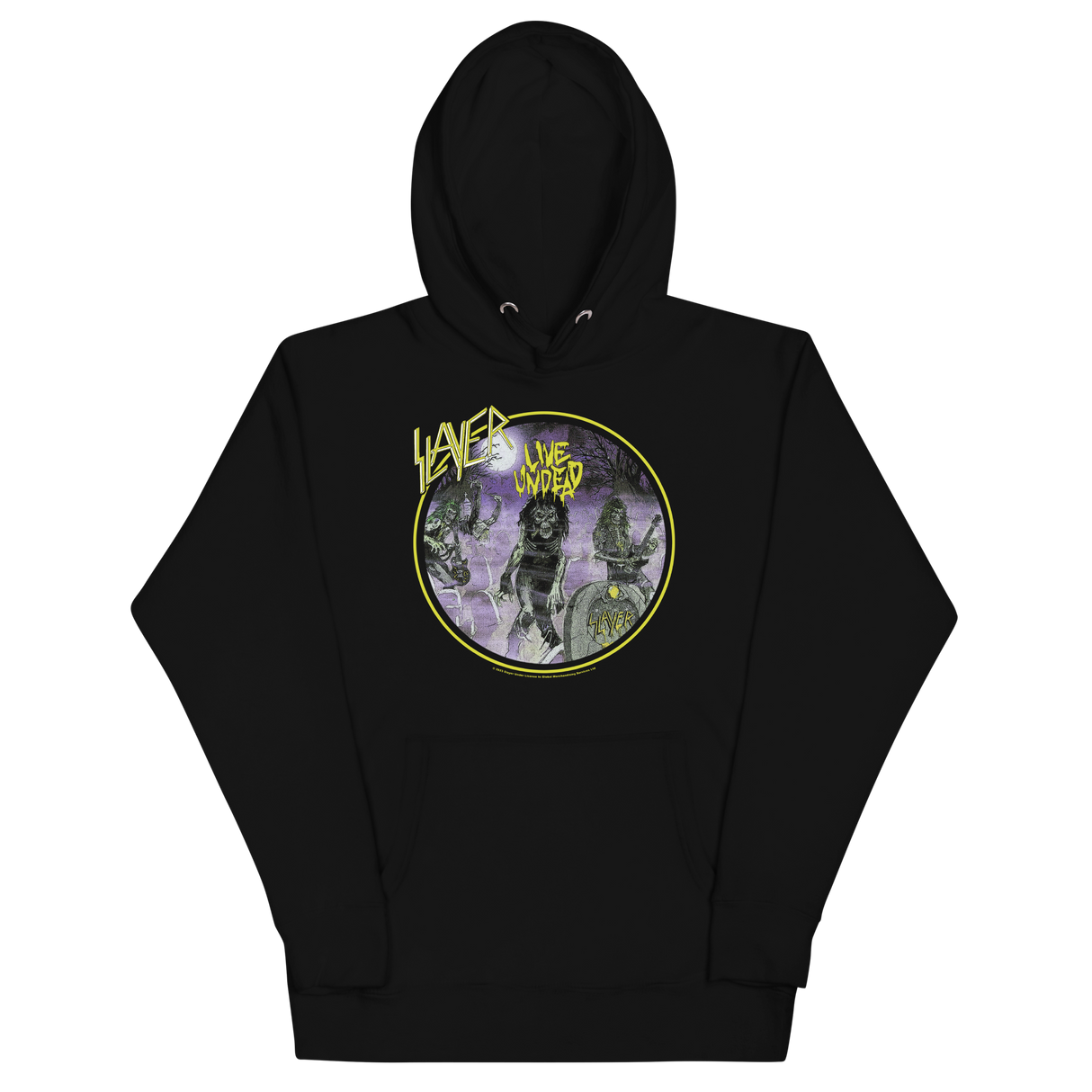 Slayer Yellow Undead Classic Hoodie ()