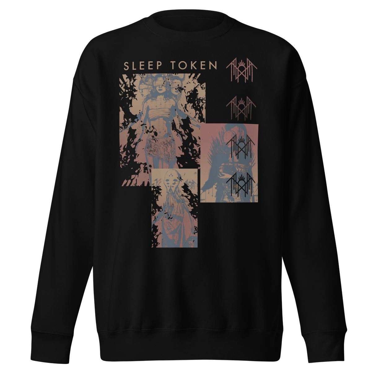 Sleep Token Multi Hit Jumbo Print Sweatshirt ()