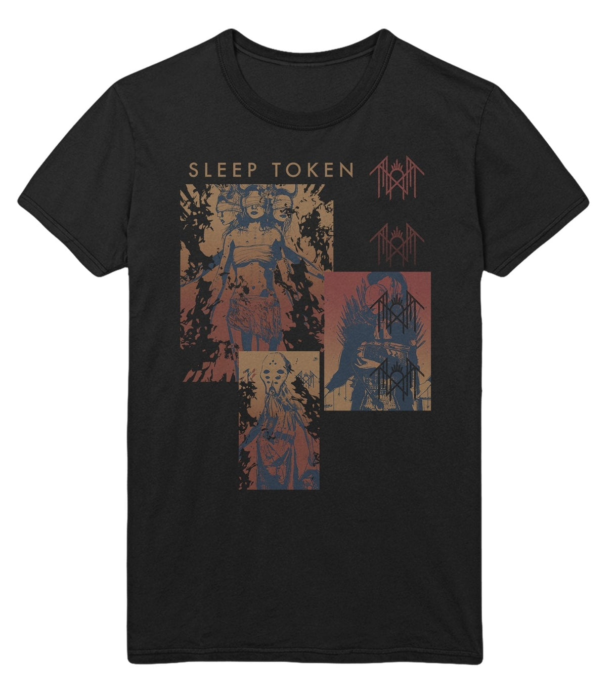 Sleep Token Multi Hit Jumbo Print T-Shirt ()