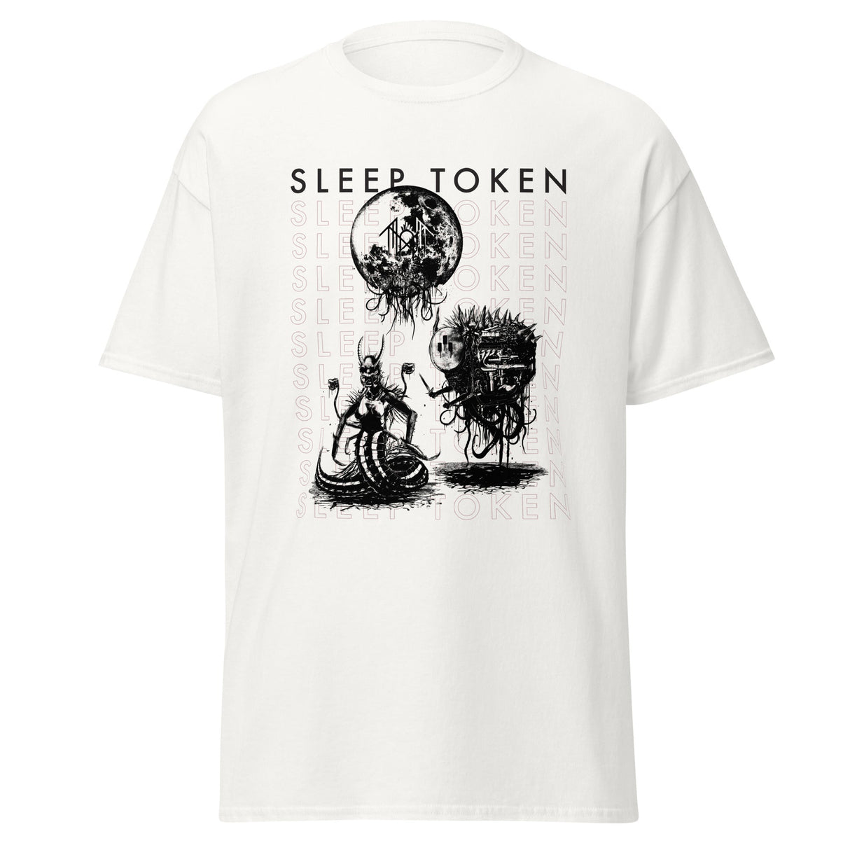 Sleep Token Take Me Back Jumbo Print T-Shirt ()