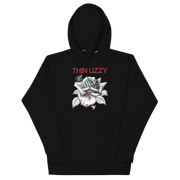 MERCHMOMENT Thin Lizzy Black Rose Classic Hoodie [Apparel]