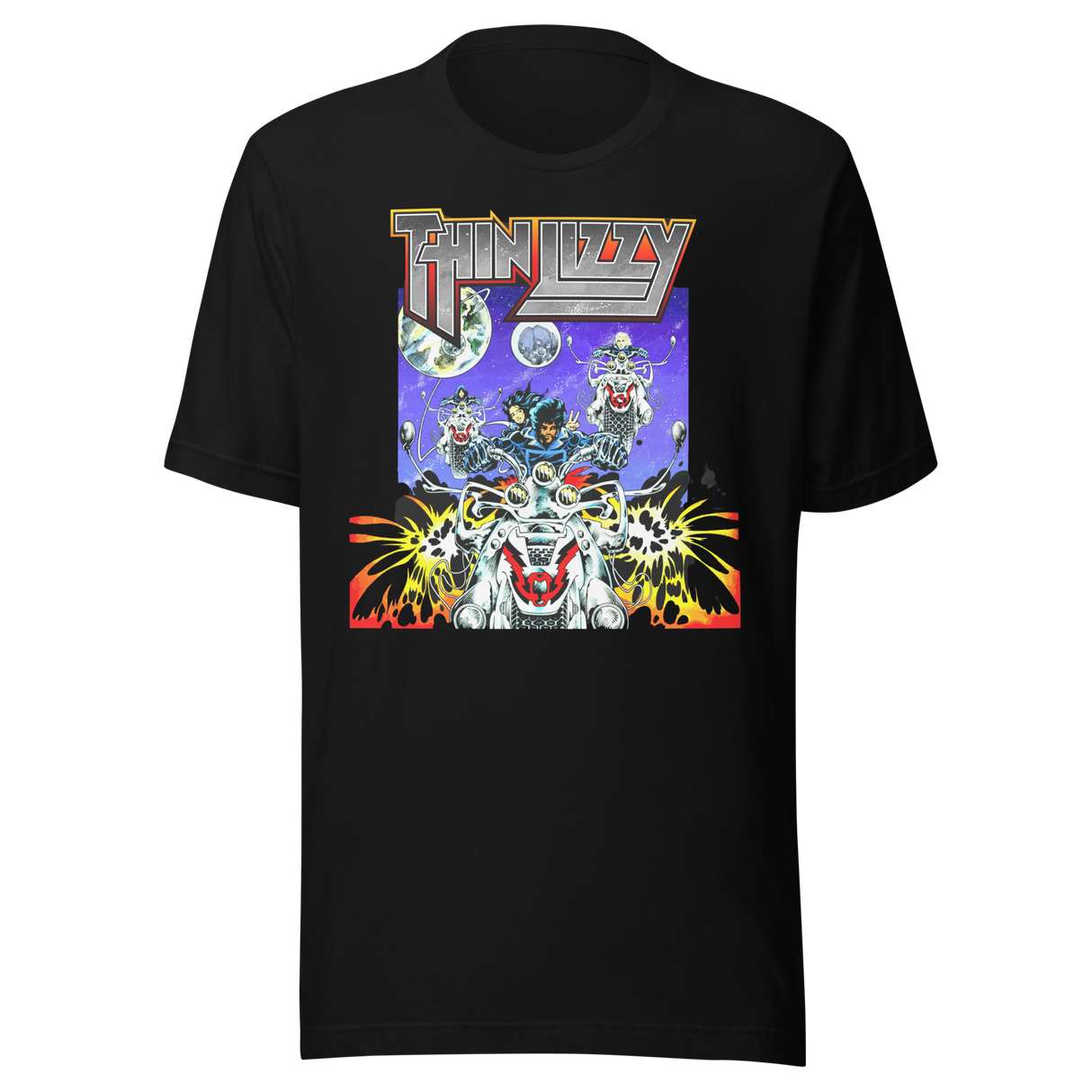 Thin Lizzy Night Riders T-Shirt [Apparel]