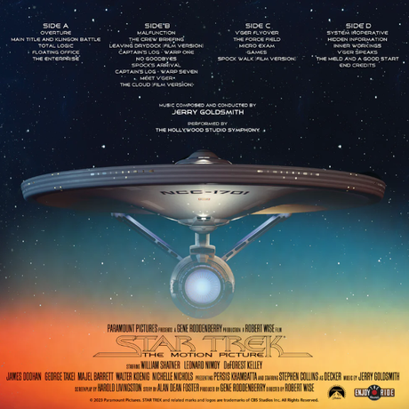 Star Trek: The Motion Picture – The Director’s Edition (Music from the Motion Picture) (LITA Exclusive 2LP Blue & White Swirl) (Vinyl)