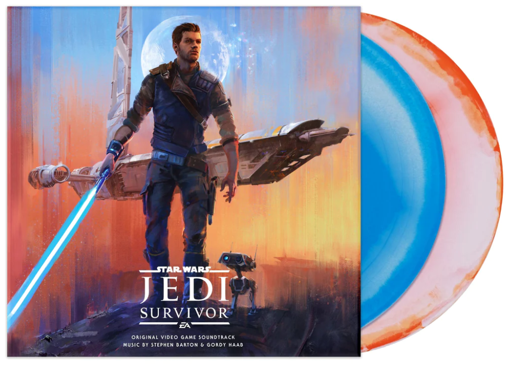 Banda sonora del videojuego Star Wars Jedi Survivor de Stephen Barton y Gordy Haab [Dlx 2LP Lightsaber] [Discos y LP]