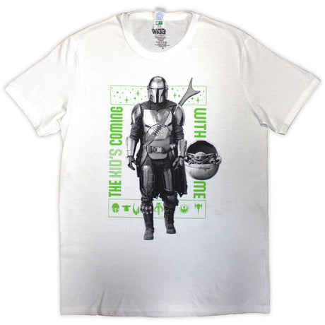 The Mandalorian Kid's Coming With Me () White