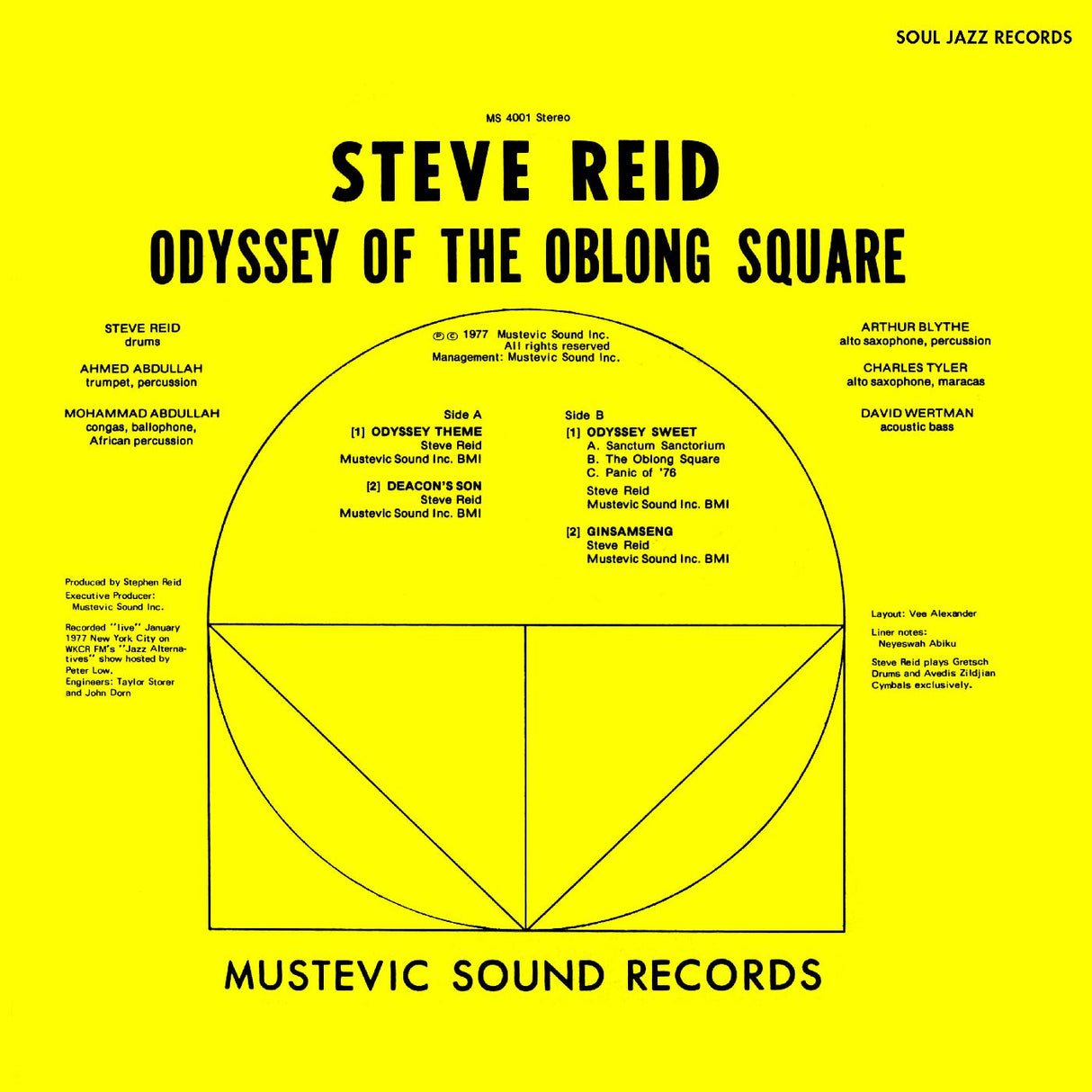 Odyssey of the Oblong Square (GOLD VINYL) (Vinyl)