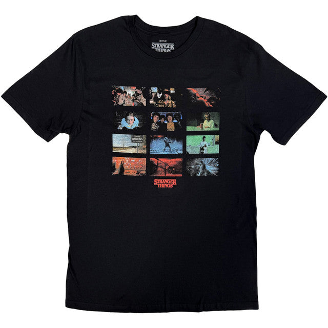 Stranger Things - Hawkins Power and Light T-Shirt - (Black) [Apparel]
