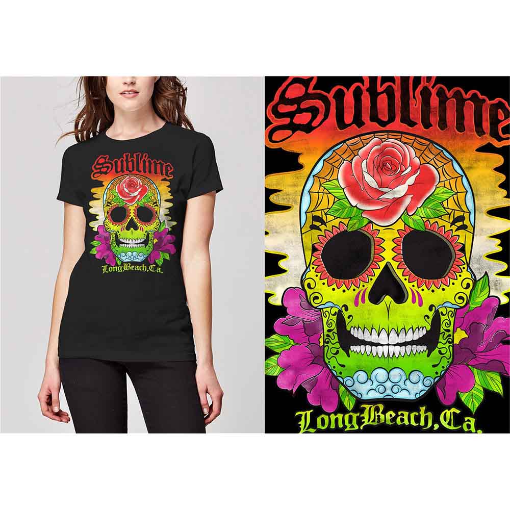 Sublime Colour Skull [Short Sleeve Tee]