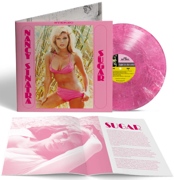 Sugar ("Let's Fall In Love" Pink & White Swirl) (Vinyl)