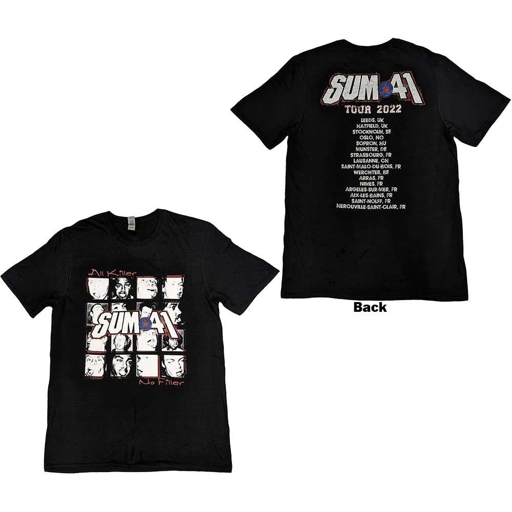 Sum 41 AKNF Grid European Tour 2022 [T-Shirt]
