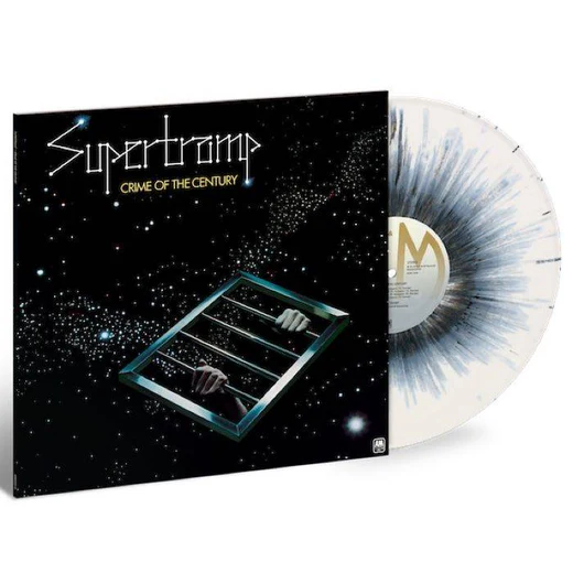 Supertramp Crime of the Century (Edición limitada salpicada de blanco) [Discos y LP]