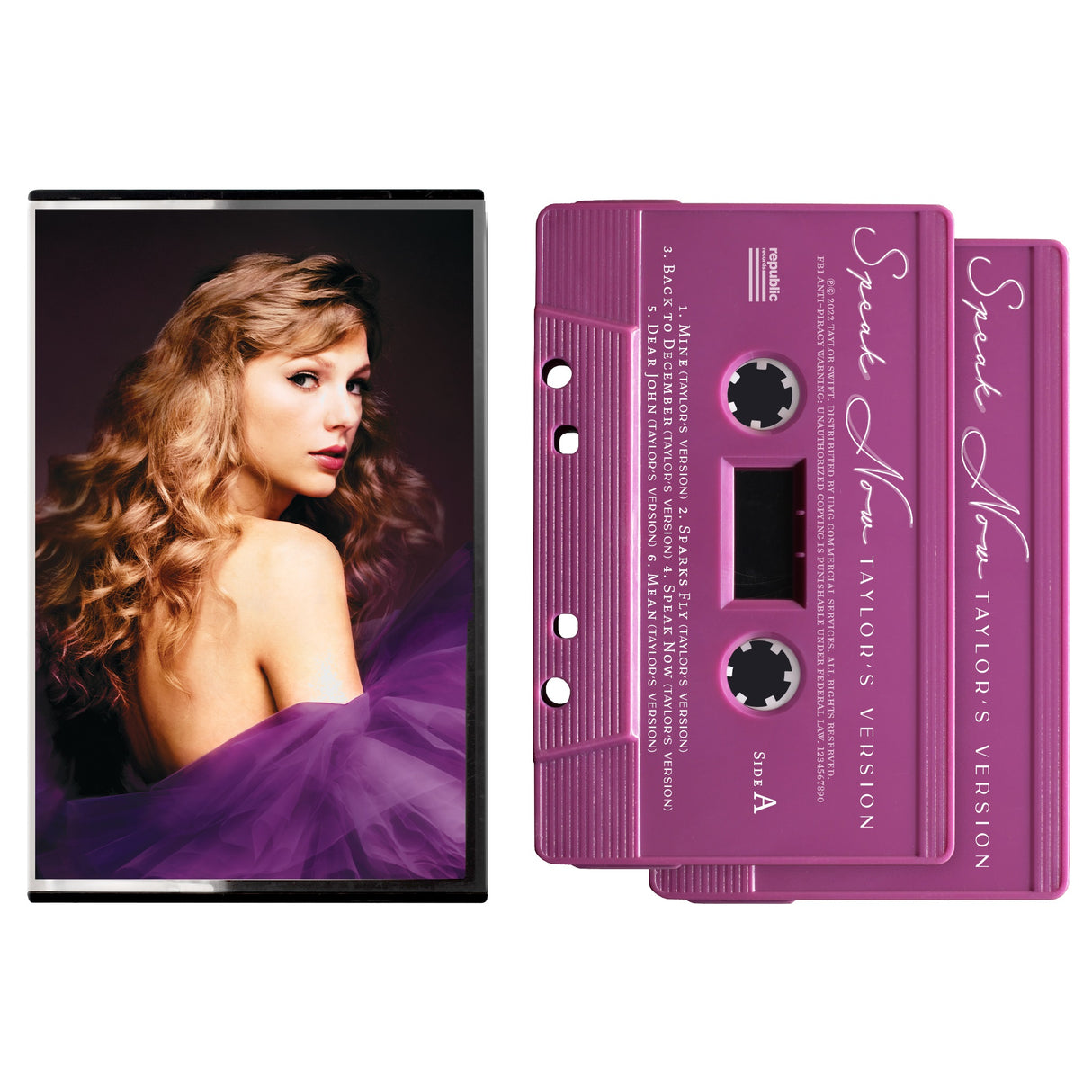 Taylor Swift Speak Now (Taylor's Version) [2 Cassette] [Music Cassette Tapes]