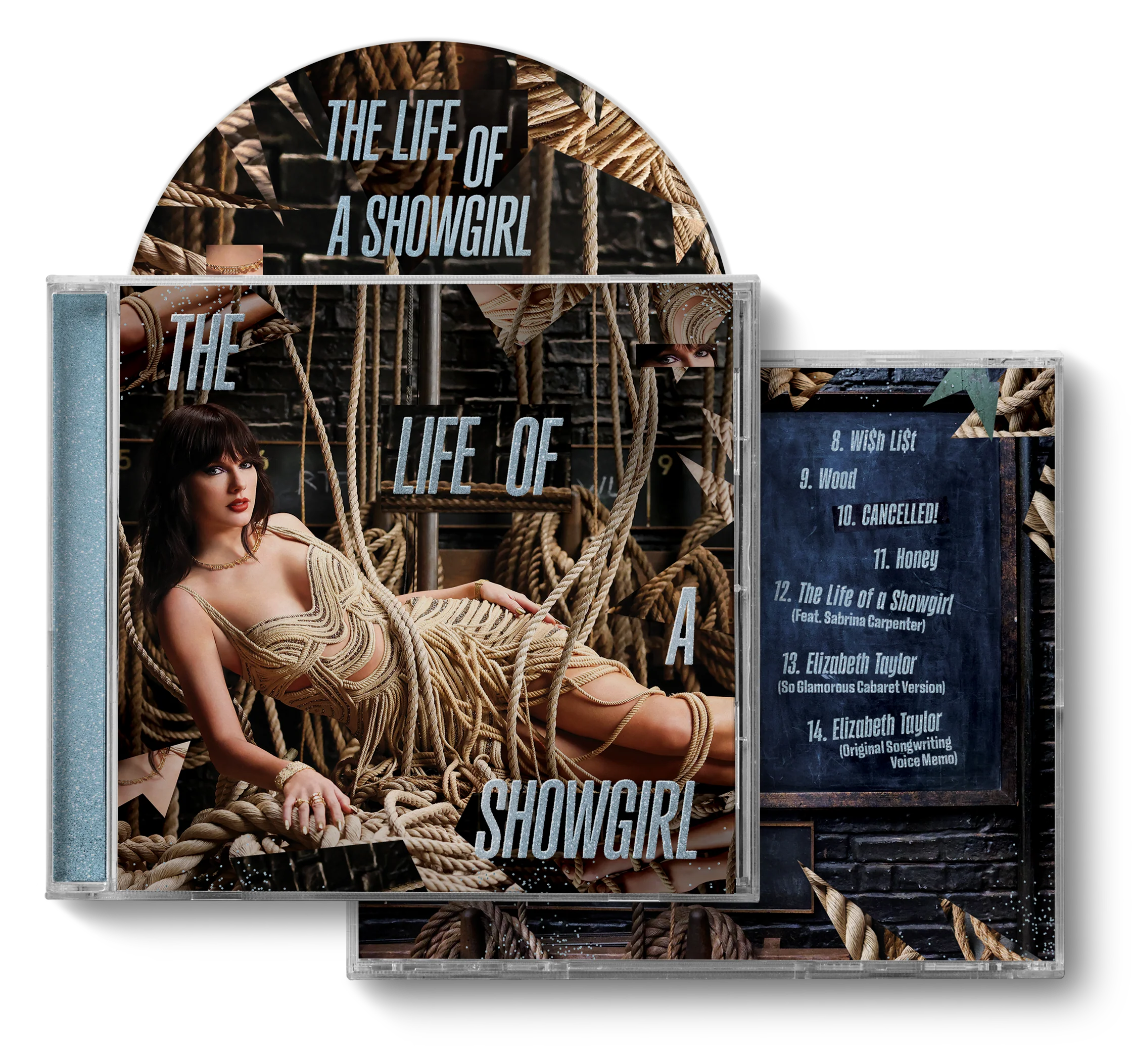 Life The of a Showgirl Taylor Swift CD 