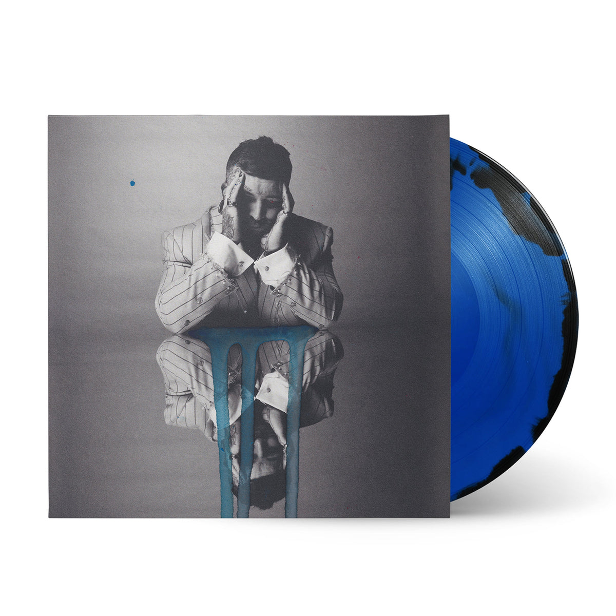 Teddy Swims - Ugly (Indie Exclusive) [Black And Blue Vinyl] [Vinyl]
