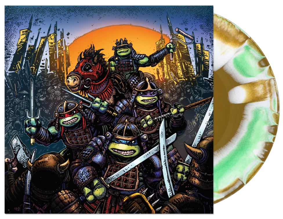 John Du Prez Teenage Mutant Ninja Turtles Part III OST (Swirl) [Records & LPs]