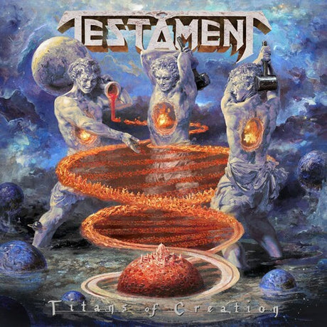 Testament Titans Of Creation（黑色，折叠式 LP 封套）（2 张 LP）[唱片 &amp; LP]