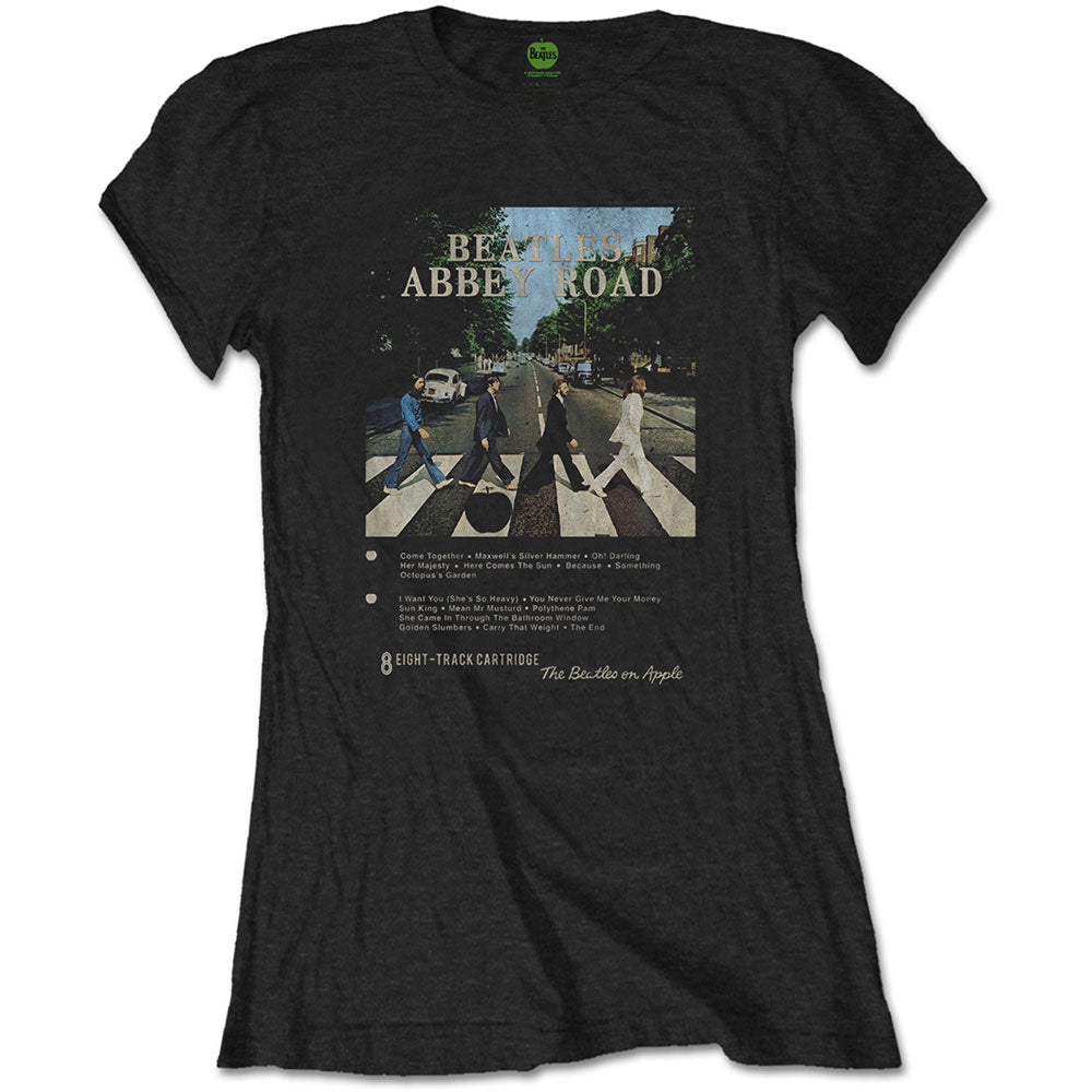 Camiseta de manga corta de 8 temas de Abbey Road de The Beatles