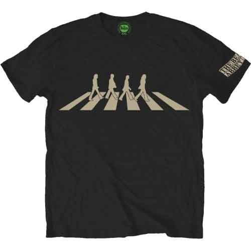 Camiseta con la silueta de Abbey Road de los Beatles