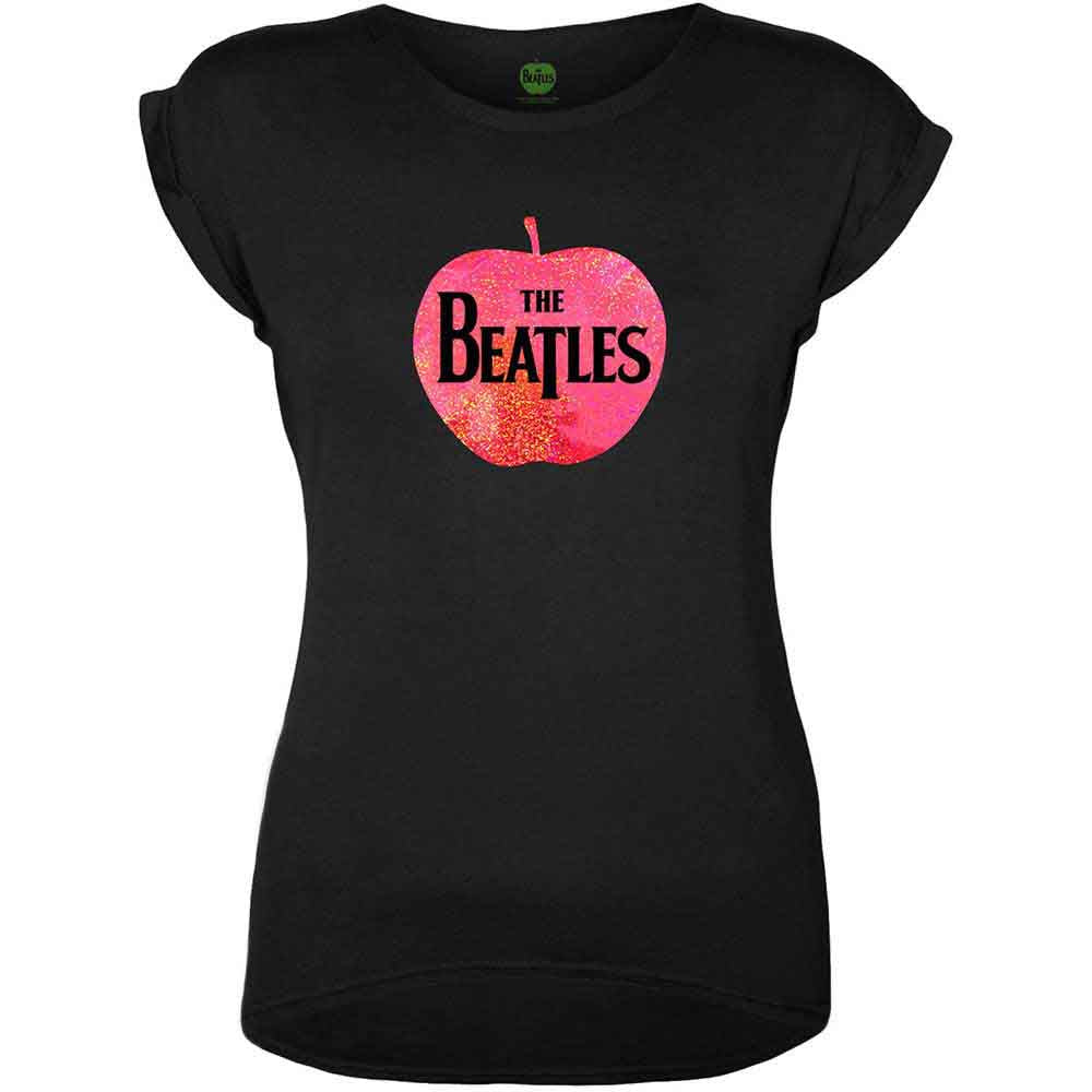 Camiseta de manga corta con el logotipo de Apple de los Beatles