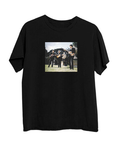 The Beatles Color Revolver Photo Black Unisex SS Tee (T-Shirt)