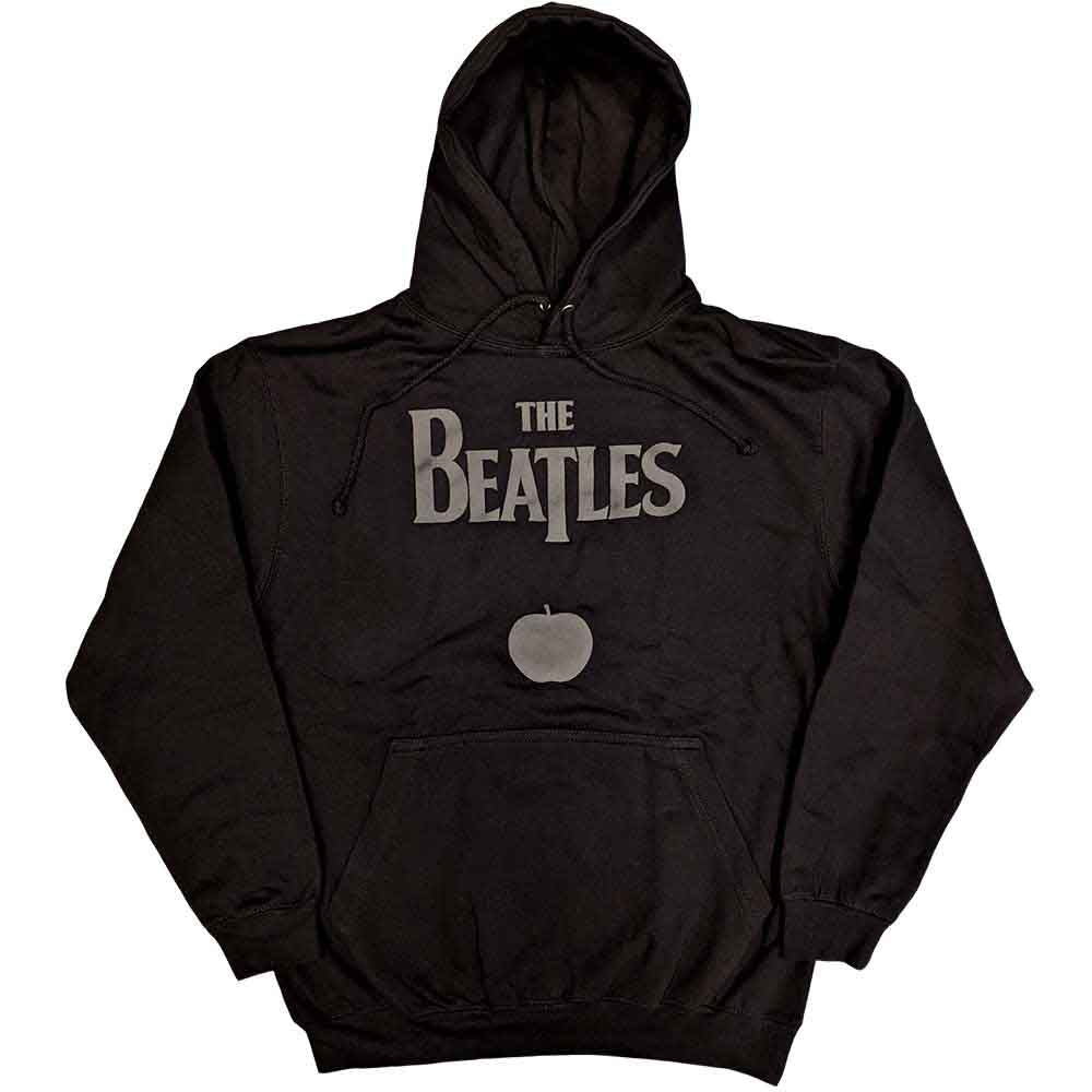 Sudadera con capucha y el logo de The Beatles en la camiseta y en la manzana