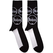 The Beatles Drum Logo Repeat [Socks]