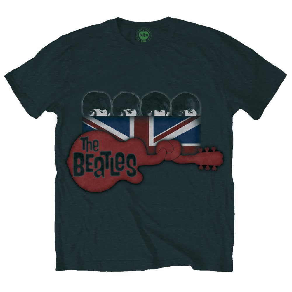 The Beatles Guitar & Flag [T-Shirt]