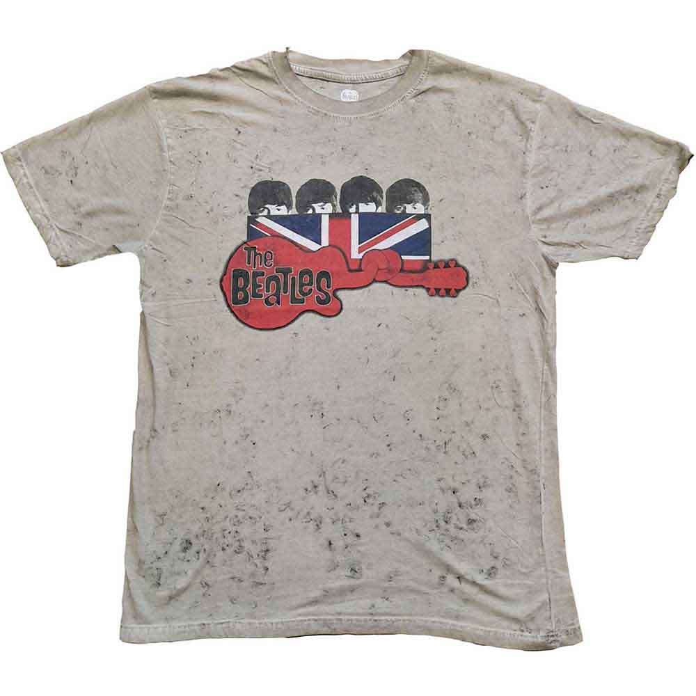 The Beatles Guitar & Flag [T-Shirt]