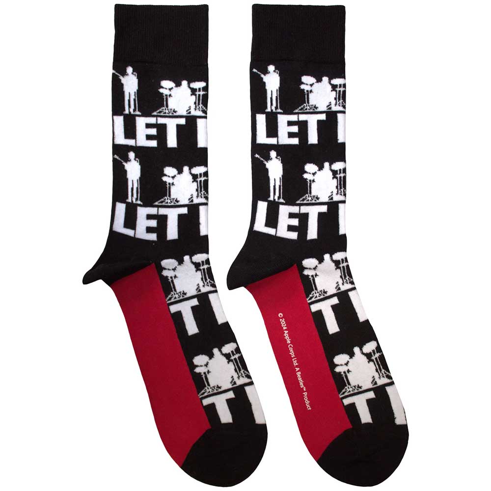 Let It Be Silhouettes Repeat (Socks)