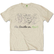 The Beatles Outline Faces on Apple [T-Shirt]