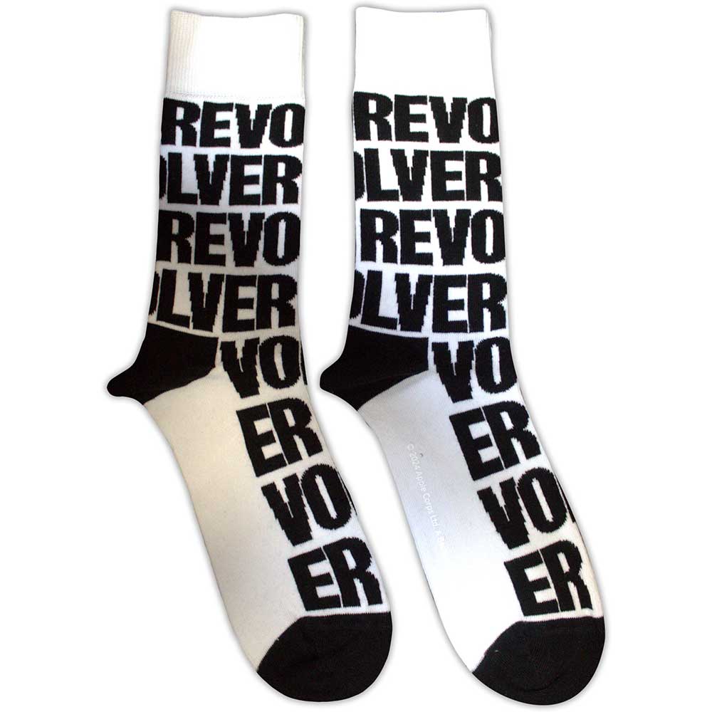 Revolver Text Repeat (Socks)