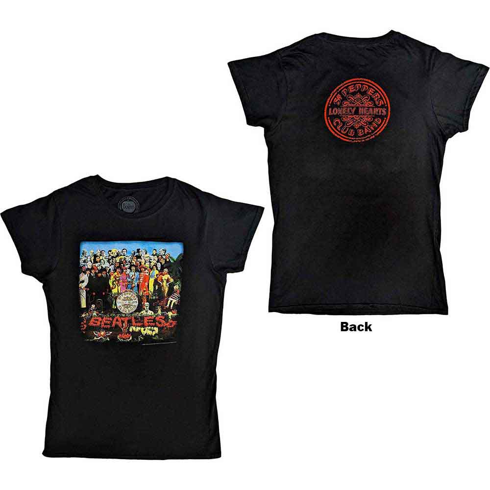 Camiseta de manga corta de The Beatles Sgt Pepper