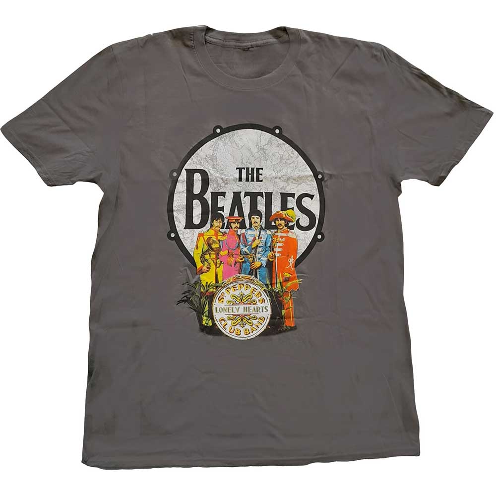 Camiseta de The Beatles con el sargento Pepper &amp; Drum