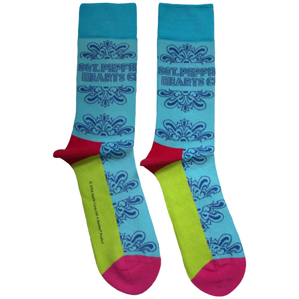 Sgt Pepper Text Outlines (Socks)