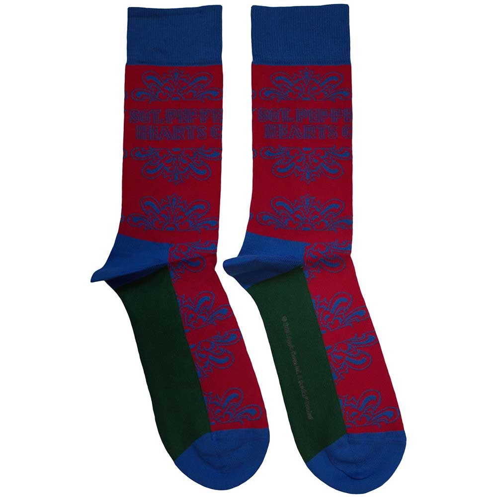 Sgt Pepper Text Outlines (Socks)