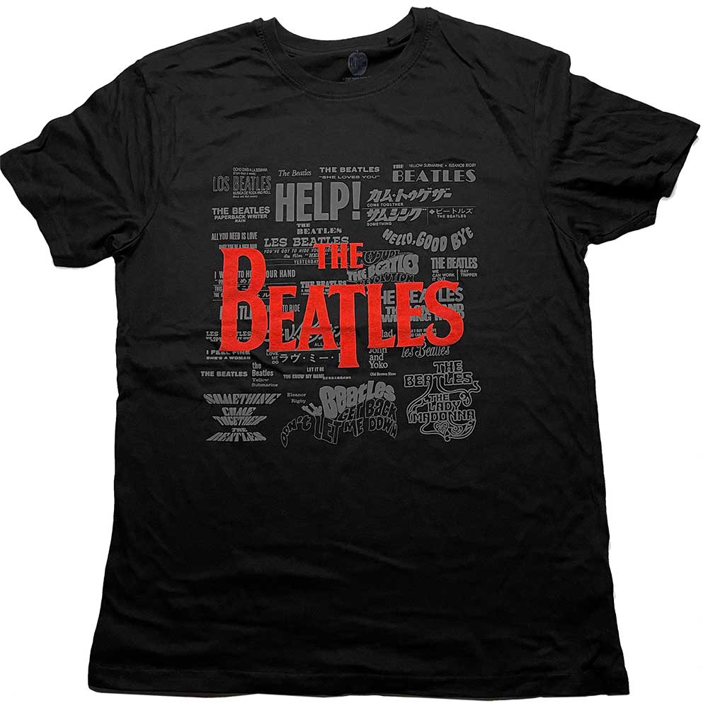 The Beatles Titles & Logos [T-Shirt]