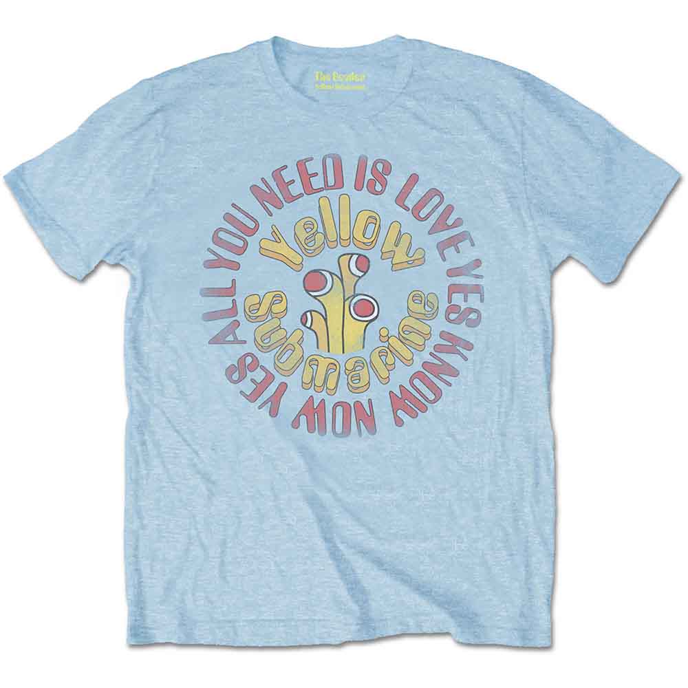 The Beatles Yellow Submarine AYNIL Circle Vintage [T-Shirt]