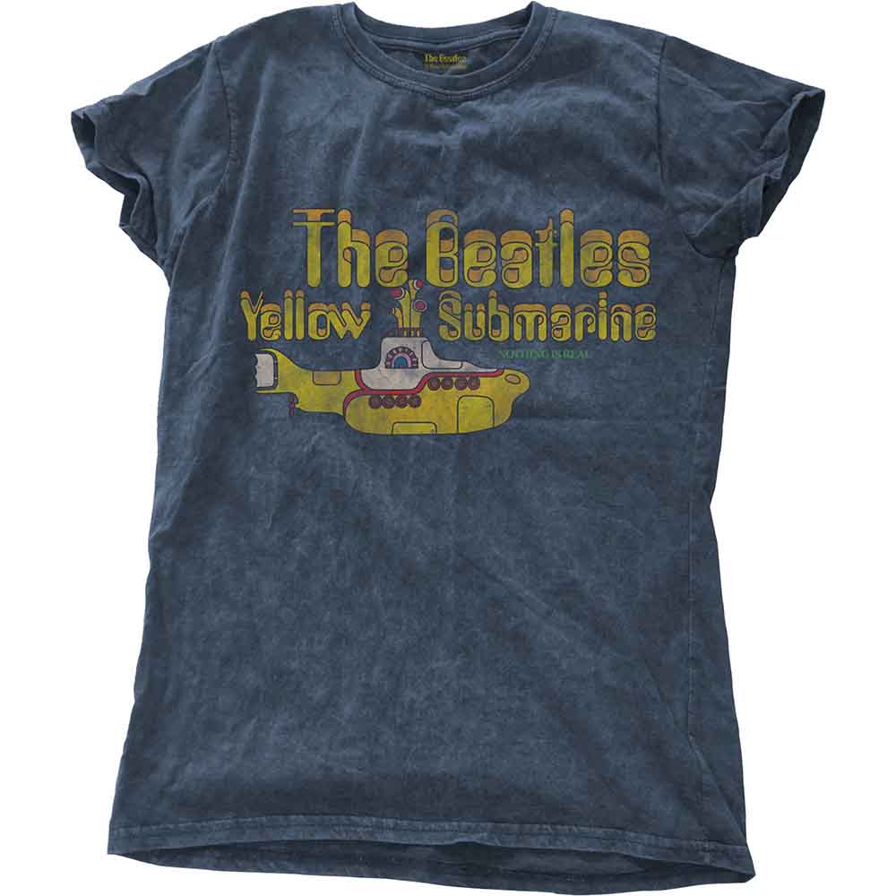 The Beatles Yellow Submarine Nothing Is Real [Camiseta de manga corta]