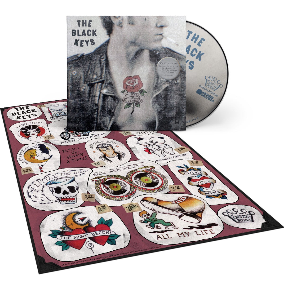 No Rain, No Flowers (CD w/Poster) (CD)