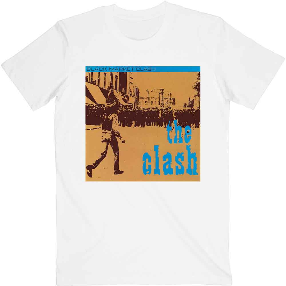 Camiseta de The Clash Black Market