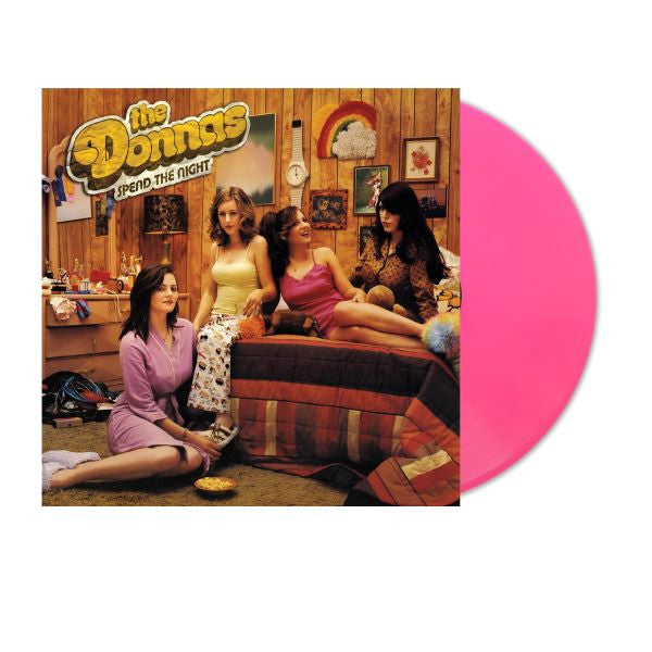 The Donnas Spend The Night（热粉色乙烯基唱片，包括带有歌词的 2 页插页）[唱片和 LP]