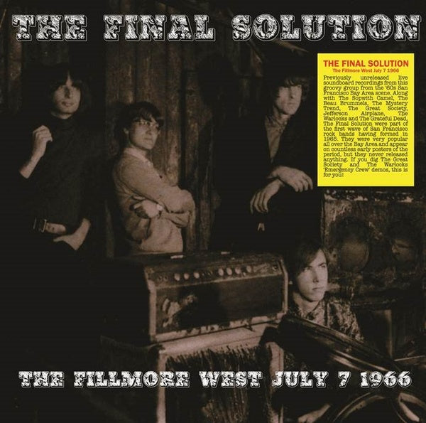 The Fillmore West July 7 1966 (Vinyl)