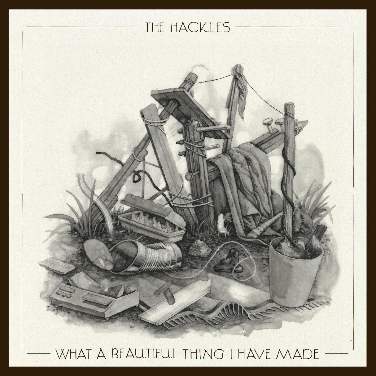 The Hackles What a beautiful thing i have made (SILVER VINYL) [Records & LPs]