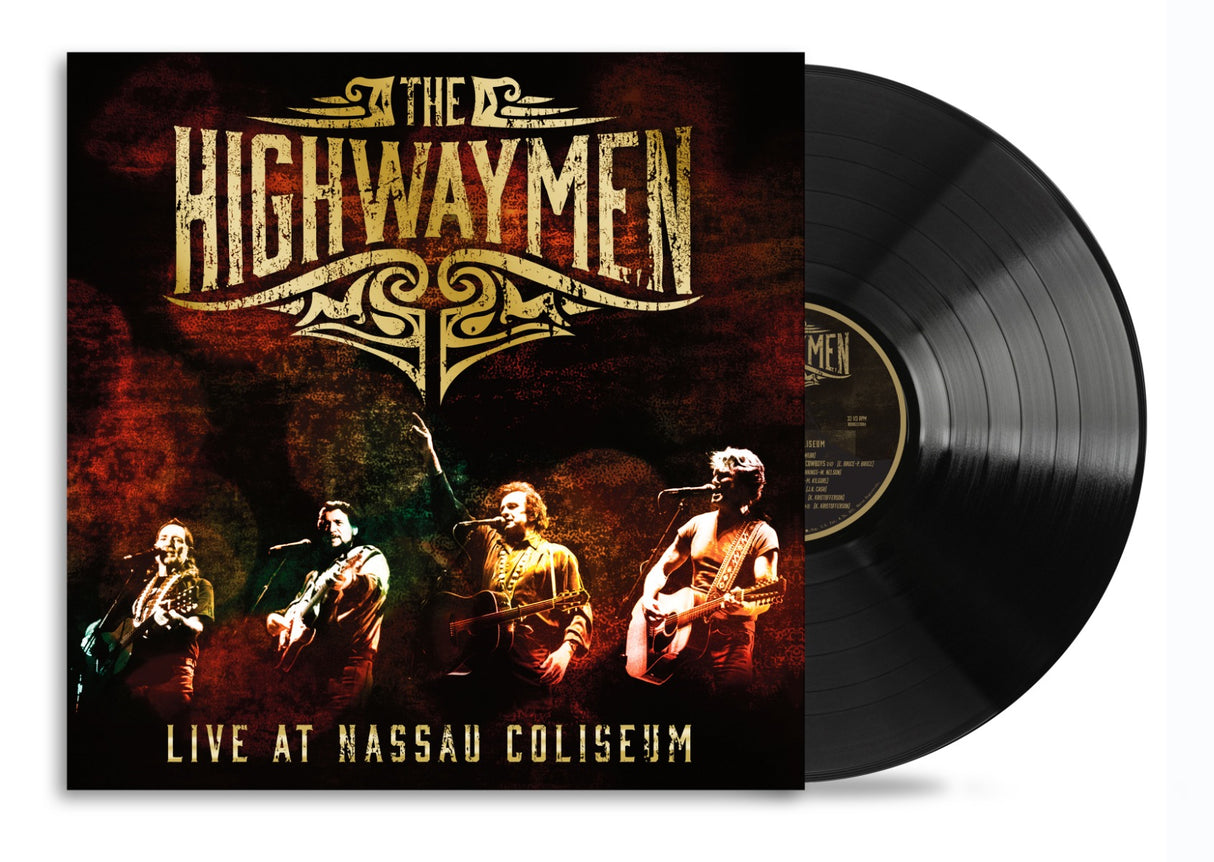 The Highwaymen en vivo en el Nassau Coliseum [Discos y LP]