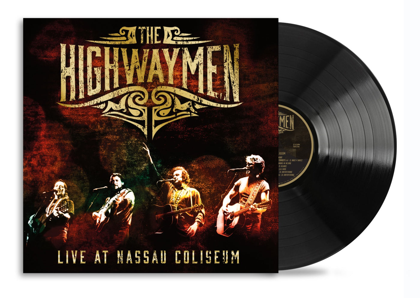 The Highwaymen en vivo en el Nassau Coliseum [Discos y LP]